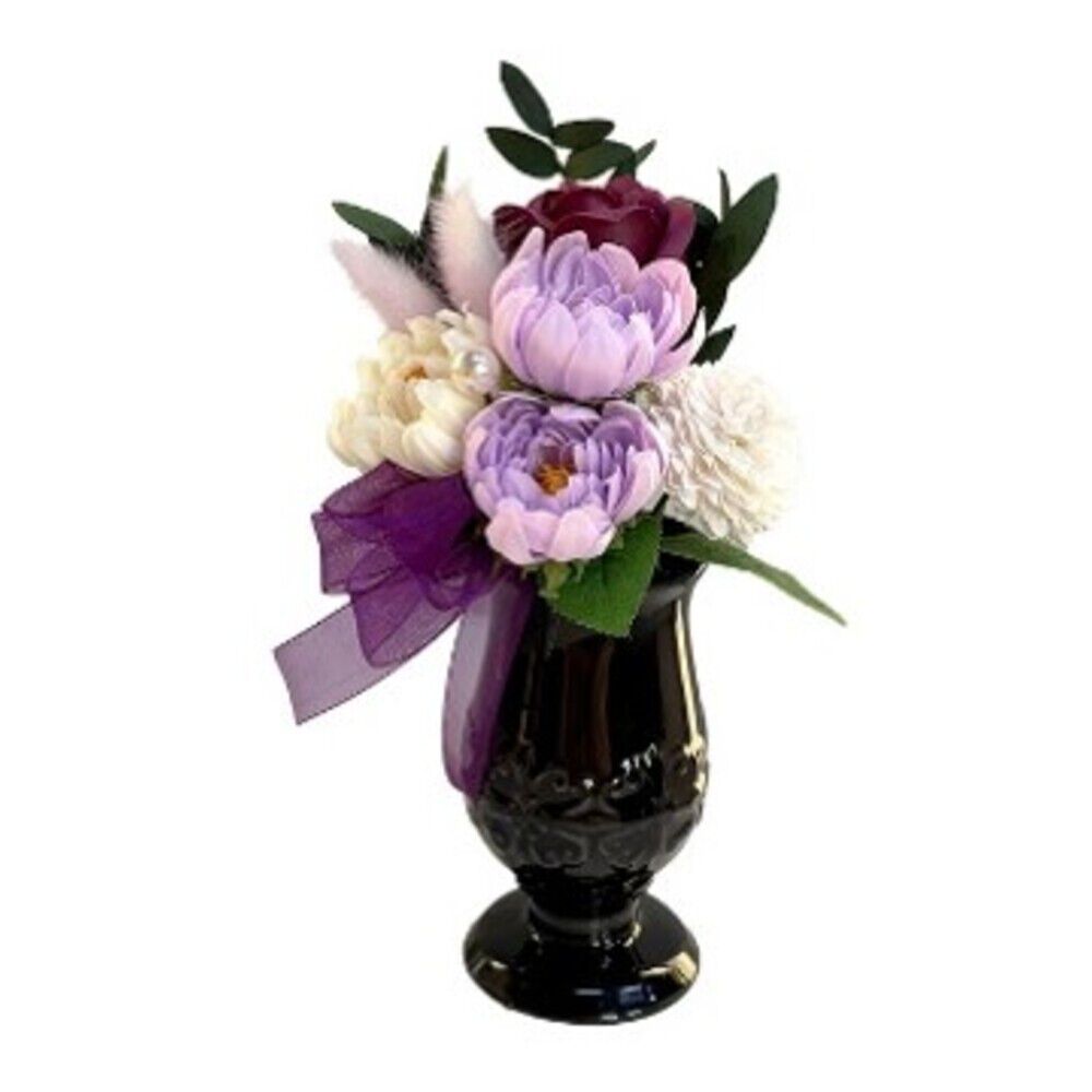 BACKYARD FAMILY「ブリザードフラワ- 仏花 仏壇用 通販 ドライフラワー フラワーギフト コンパクトサイズ お供え」|その他|パープル1