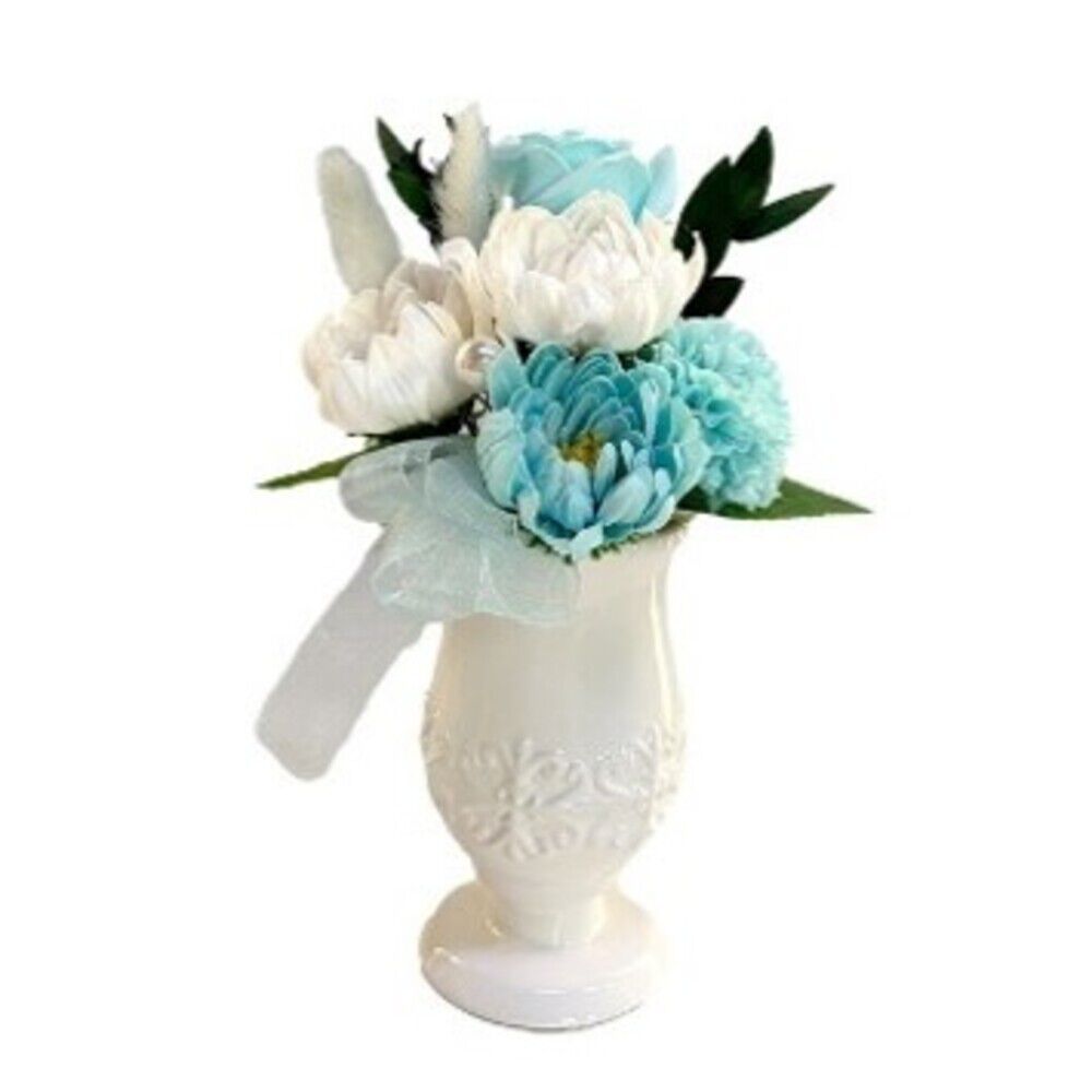 BACKYARD FAMILY「ブリザードフラワ- 仏花 仏壇用 通販 ドライフラワー フラワーギフト コンパクトサイズ お供え」|その他|ブルー1