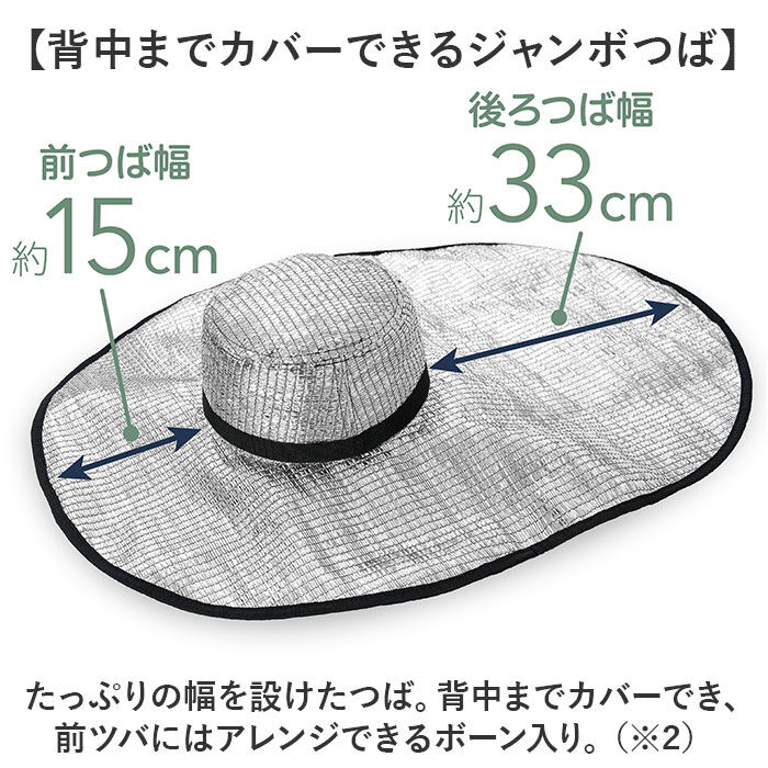 BACKYARD FAMILY「農作業 帽子 アルミ 通販 つば広帽子 レディース uvカット ハット つば広ハット ぼうし」|ハット|