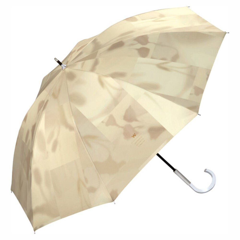 BACKYARD FAMILY「wpc 日傘 長傘 完全遮光 通販 晴雨兼用傘 傘 晴雨兼用 完全 遮光 雨傘 かさ カサ」|傘|ベージュ1