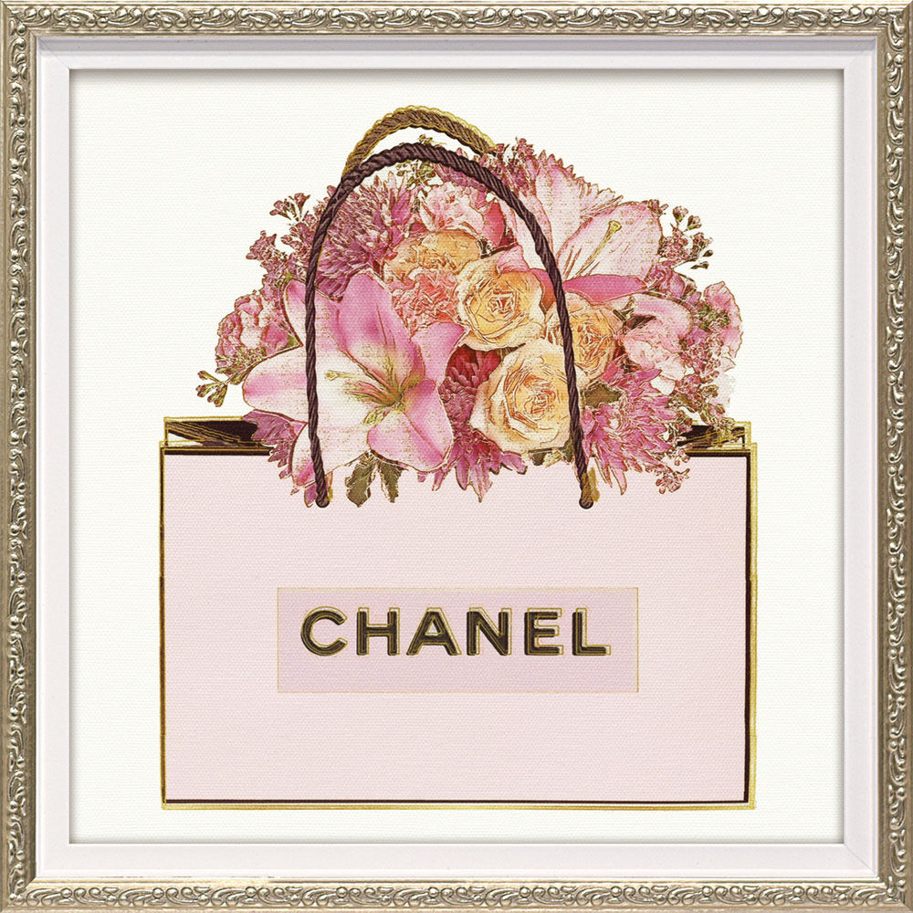 BACKYARD FAMILY「キャンバス アート インテリア 通販 オマージュキャンバスアート SSサイズ オマージュアート」|その他|ピンク4