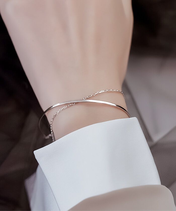 BACKYARD FAMILY「ブレスレット 2連 レディース 通販 ダイヤモンドハーツ blt-0250 Diamond」|その他|