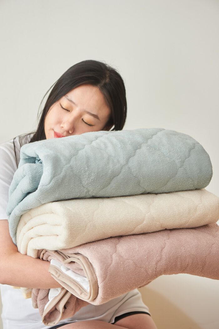 BACKYARD FAMILY「敷きパッド パイル生地 通販 敷パッド 敷パット パイル地シーツ ベッドパット ベッドパッド」|ブランケット|