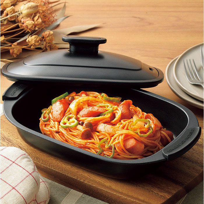 BACKYARD FAMILY「電子レンジ調理器具 レンジパン 通販 ヒロショウ RGPS-01 レンジグリルパン 電子レンジ専用」|食器・キッチングッズ|