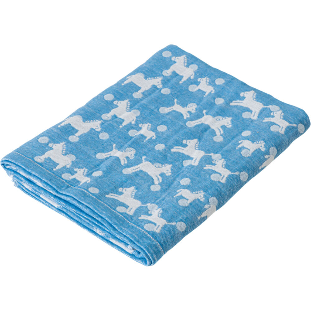 BACKYARD FAMILY「エレファントインファント バスタオル 通販 日本製 ガーゼタオル タオル ガーゼ タオルケット」|タオル|ブルー1