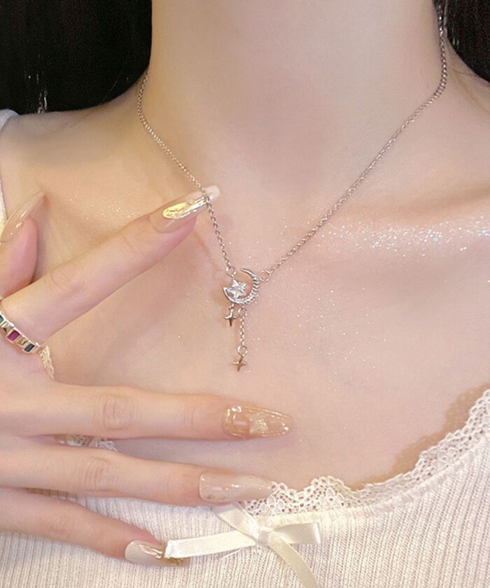 BACKYARD FAMILY「ネックレス レディース シルバー シンプル 通販 ペンダント 首飾り ジュエリー アクセサリー 月」|その他|