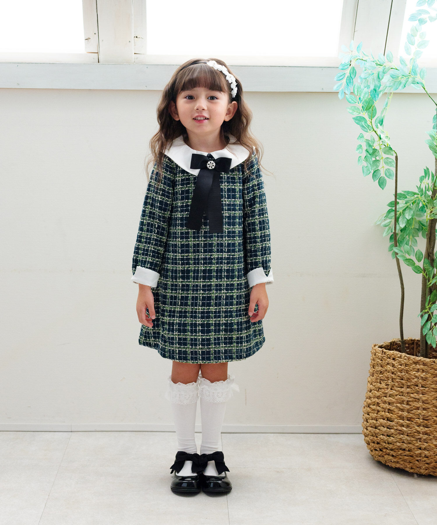 BACKYARD FAMILY「Rora キッズ 靴下 女の子 ハイソックス 通販 ルミ レース 長靴下 ソックス くつ下 膝下」|その他|