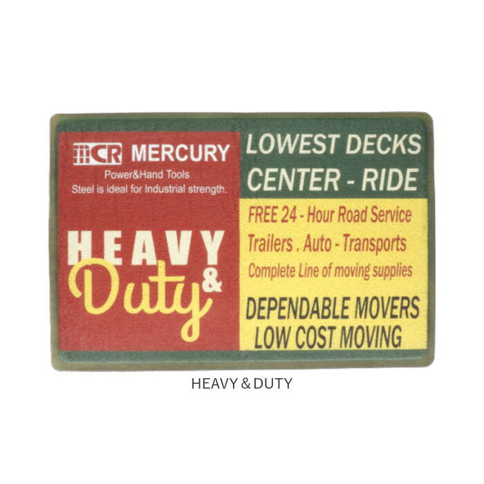 BACKYARD FAMILY「玄関マット オシャレ 通販 MERCURY マーキュリー ガレージマット エントランスマット 屋外」|その他|