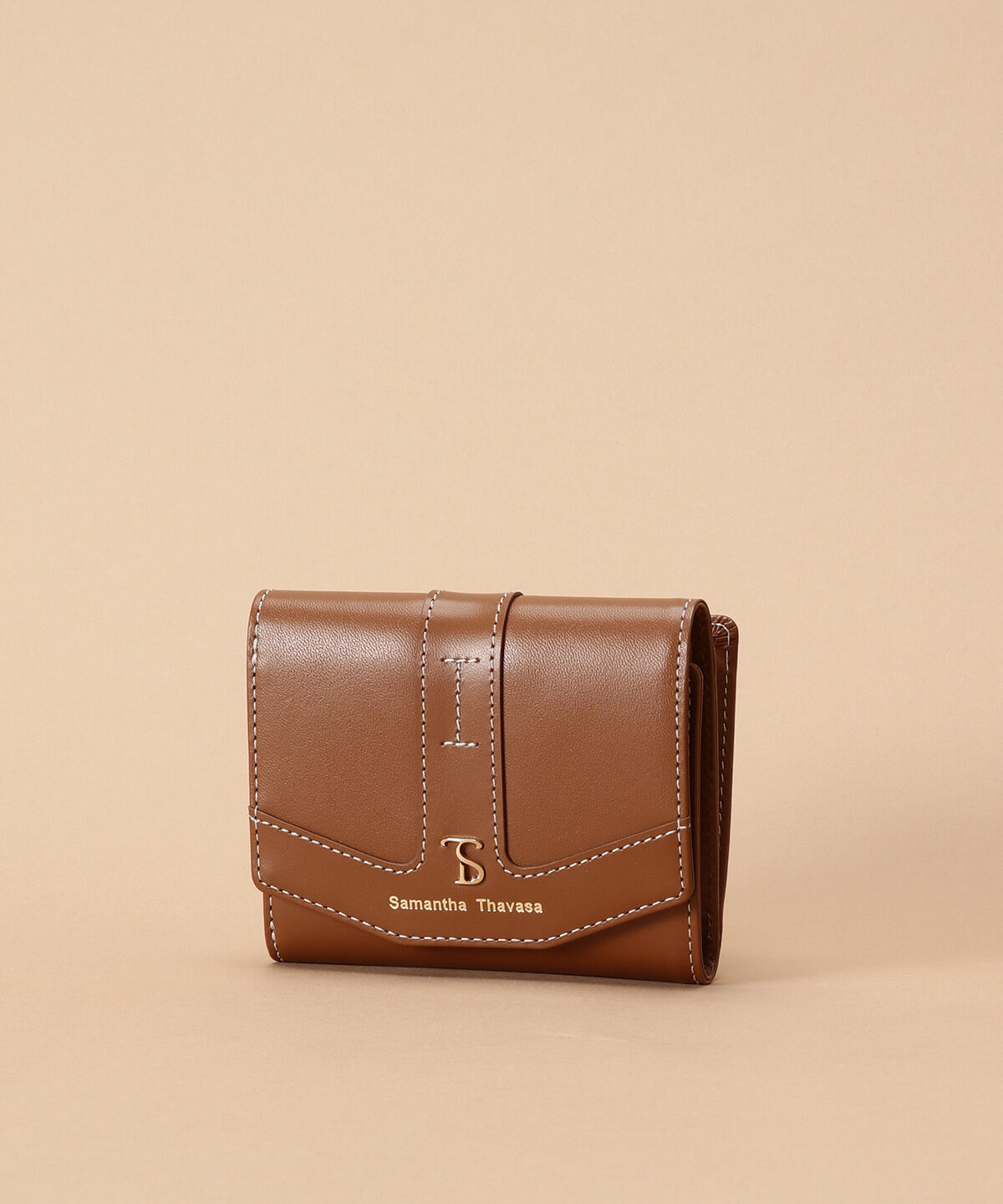 Samantha Thavasa「ステッチデザイン 三つ折り財布」|財布|