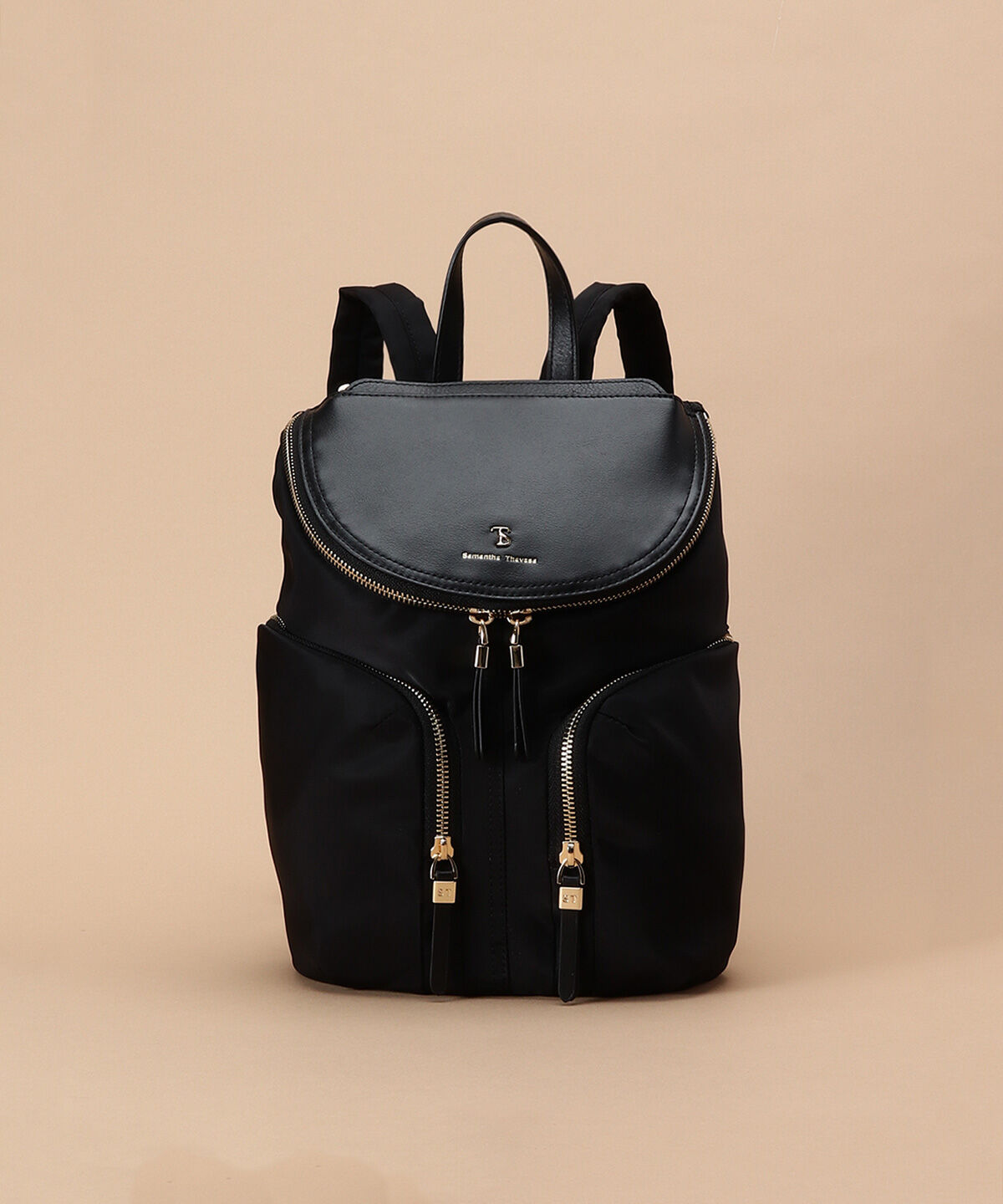 Samantha Thavasa「ナイロン&times;レザーコンビネーション リュック」|リュック|