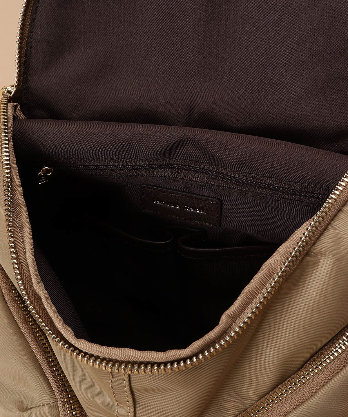 Samantha Thavasa「ナイロン&times;レザーコンビネーション リュック」|リュック|