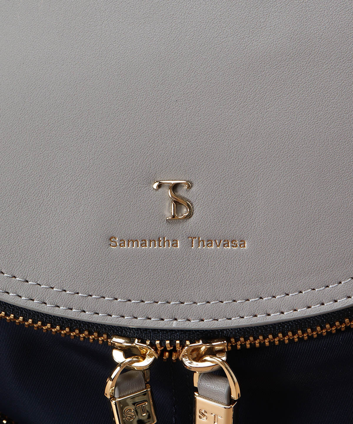 Samantha Thavasa「ナイロン&times;レザーコンビネーション リュック」|リュック|