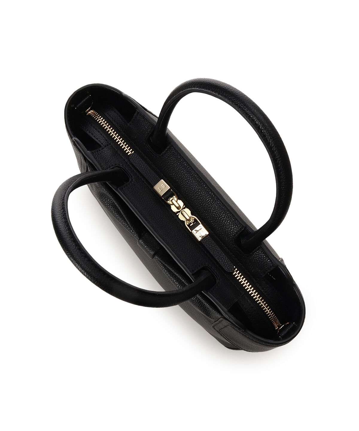 Samantha Thavasa「リボンモチーフ スプリットレザーハンドバッグ」|ハンドバッグ|