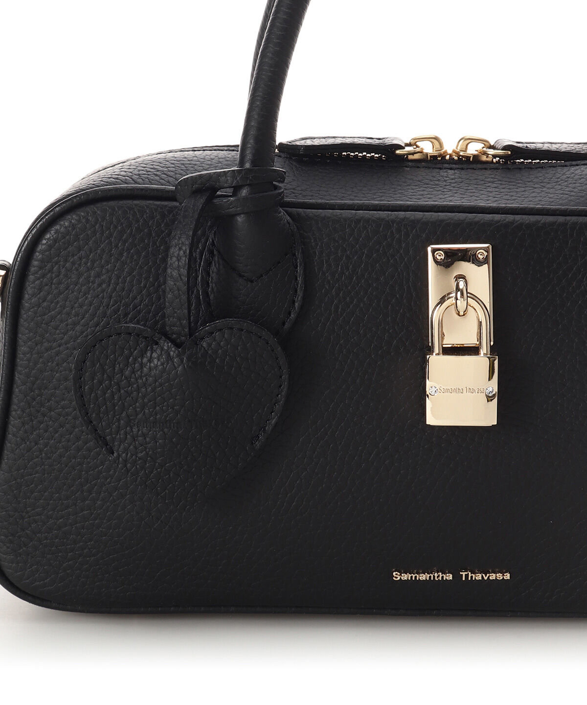 Samantha Thavasa「サマンサ レディ パドロック ワイドボストンバッグ」|ハンドバッグ|