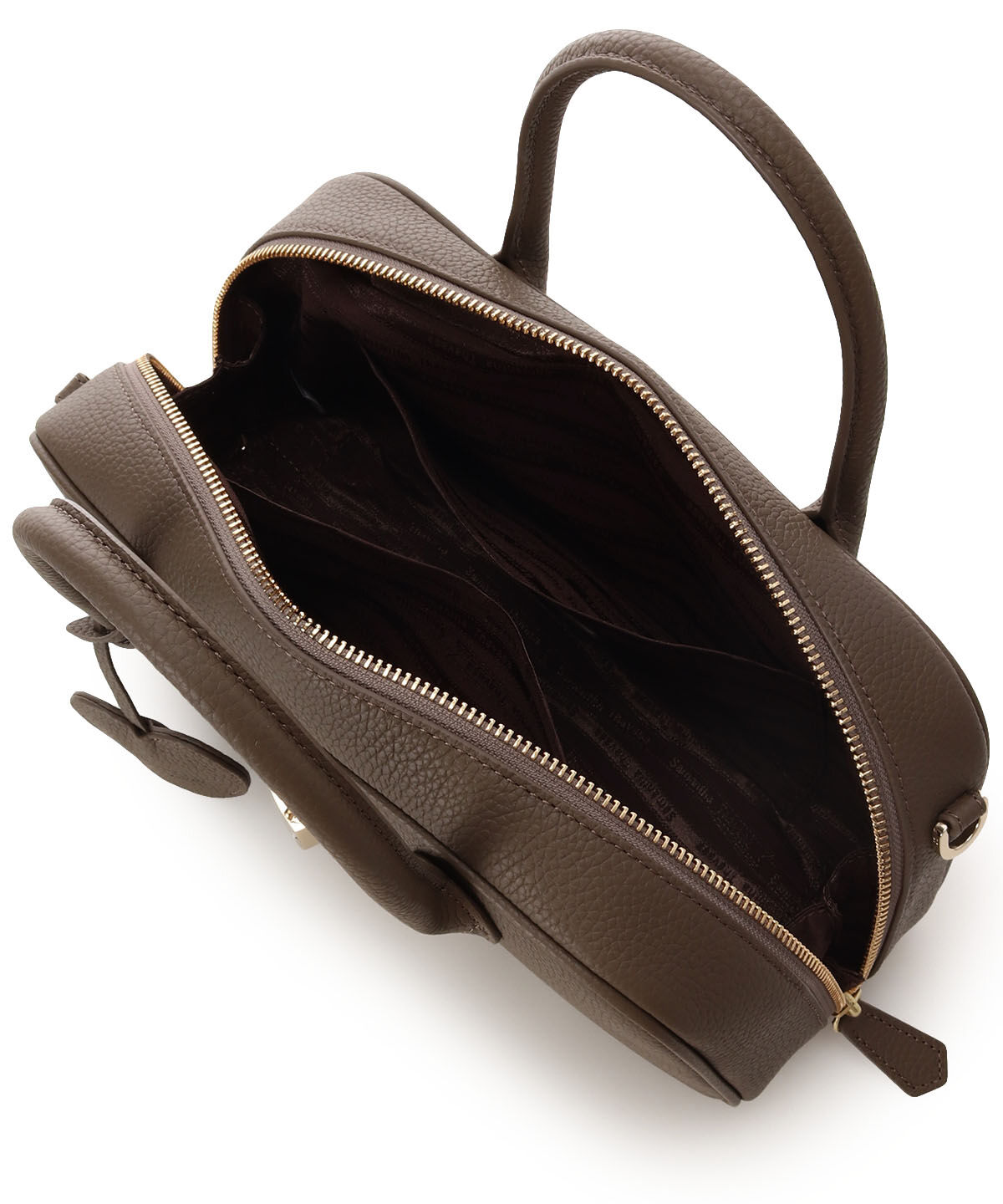 Samantha Thavasa「サマンサ レディ パドロック ワイドボストンバッグ」|ハンドバッグ|