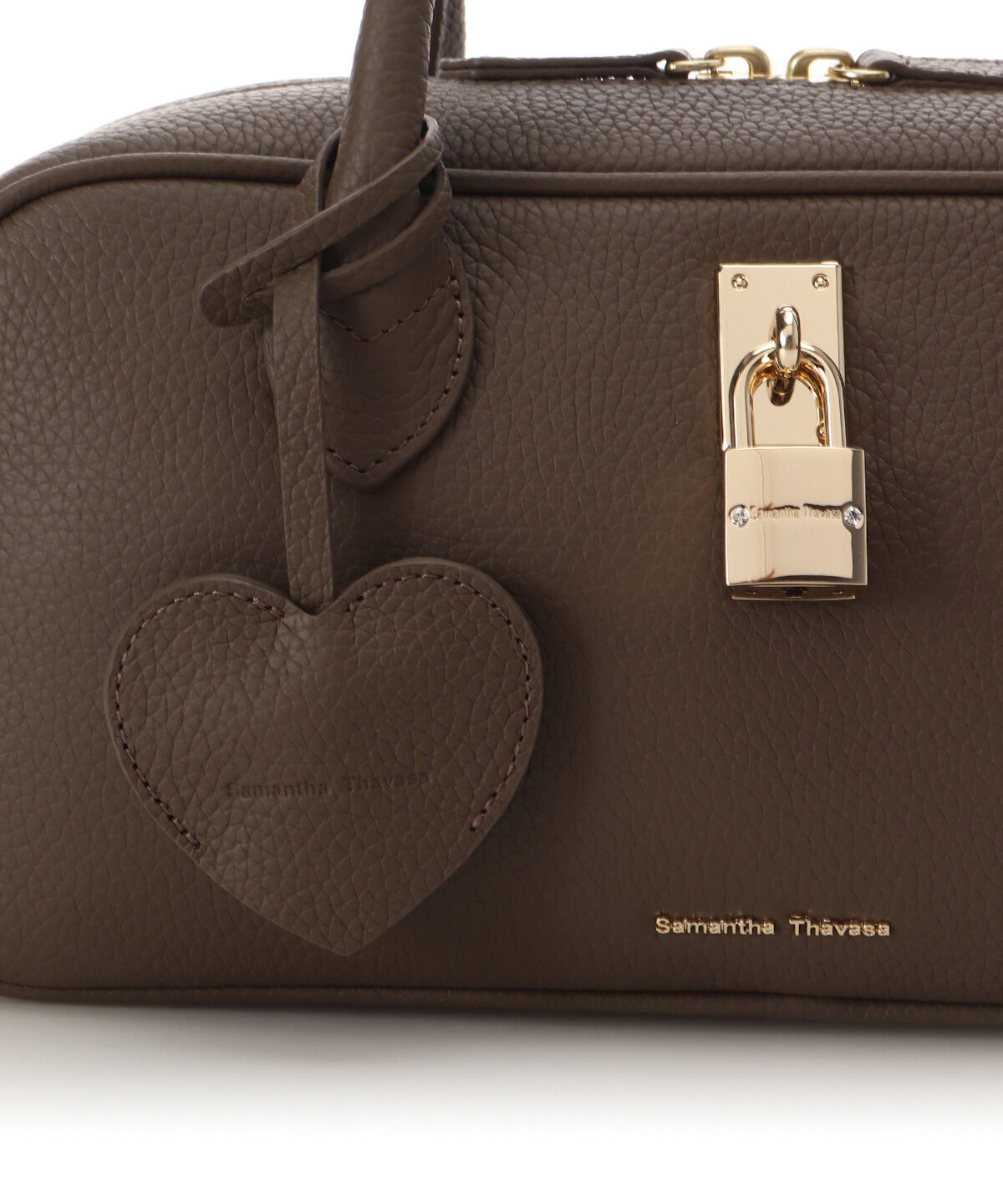 Samantha Thavasa「サマンサ レディ パドロック ワイドボストンバッグ」|ハンドバッグ|