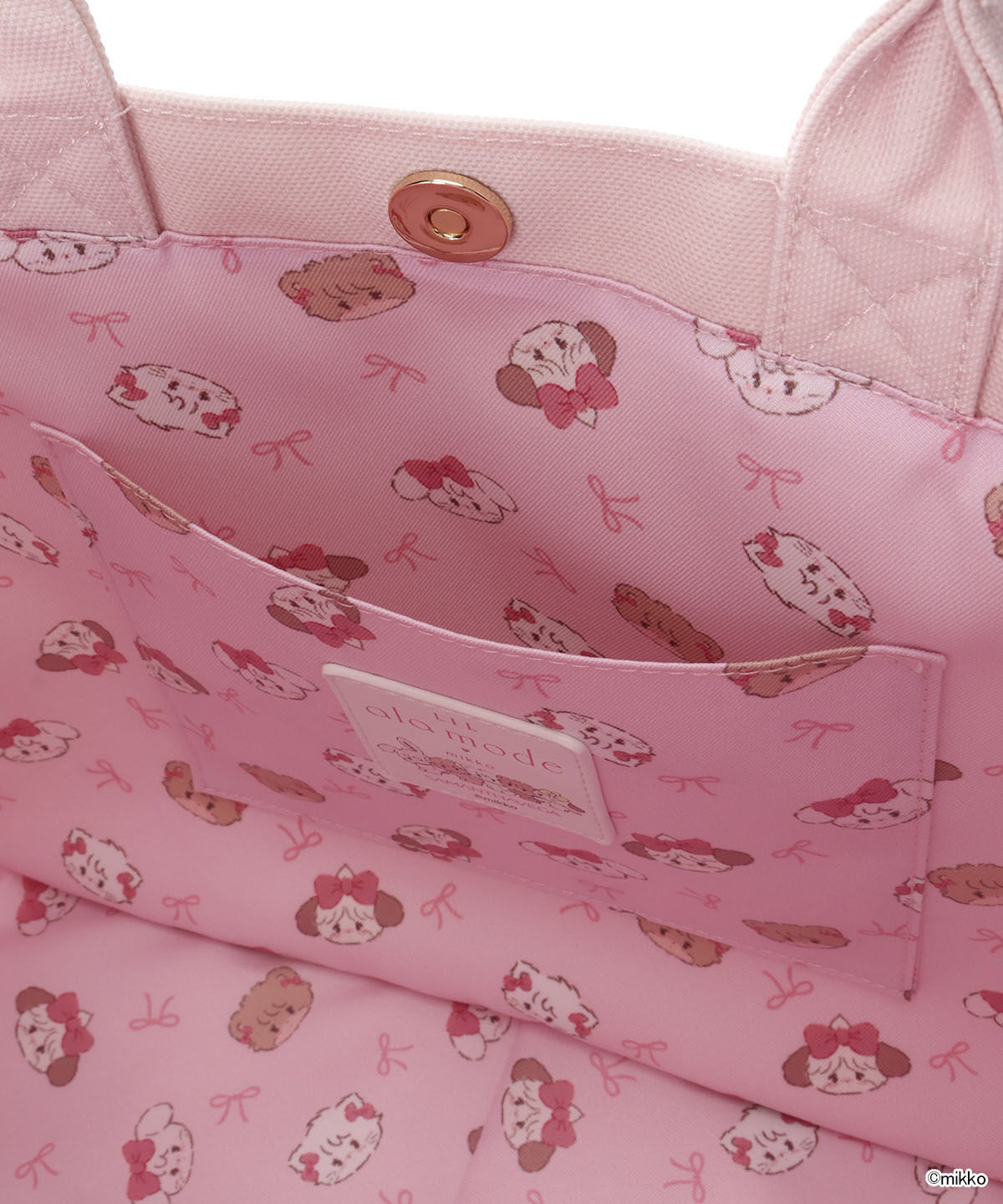 Samantha Vega「Lil ala mode&times;SAMANTHAVEGAコレクション キャンバストートバッグ」|トートバッグ|