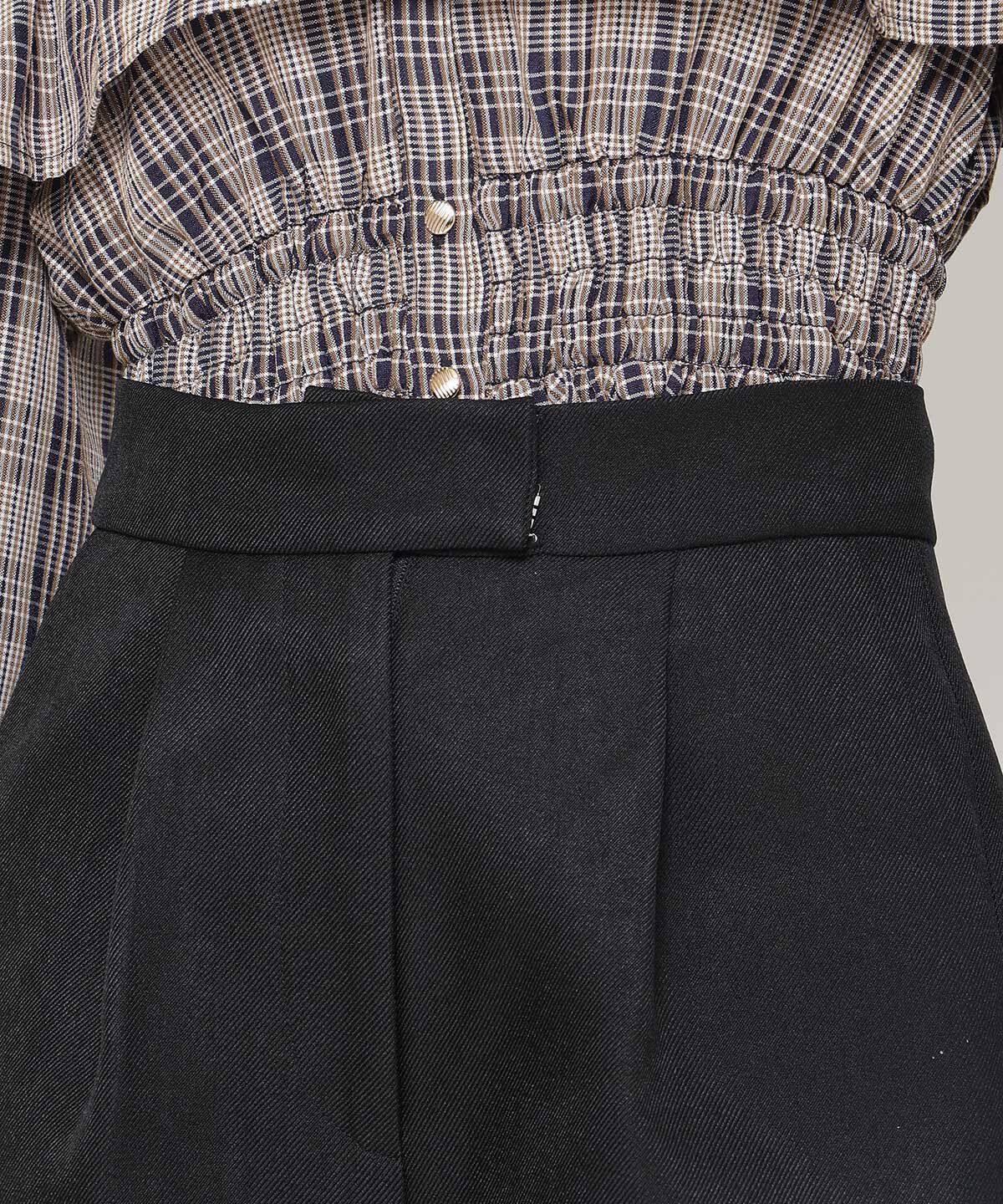 アンドクチュール「コンパクトショートパンツ」|キュロット|