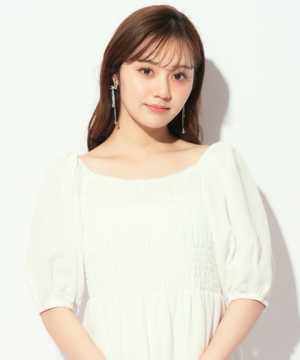 WILLSELECTION「ボリューム袖ティアードワンピース」|ワンピース|