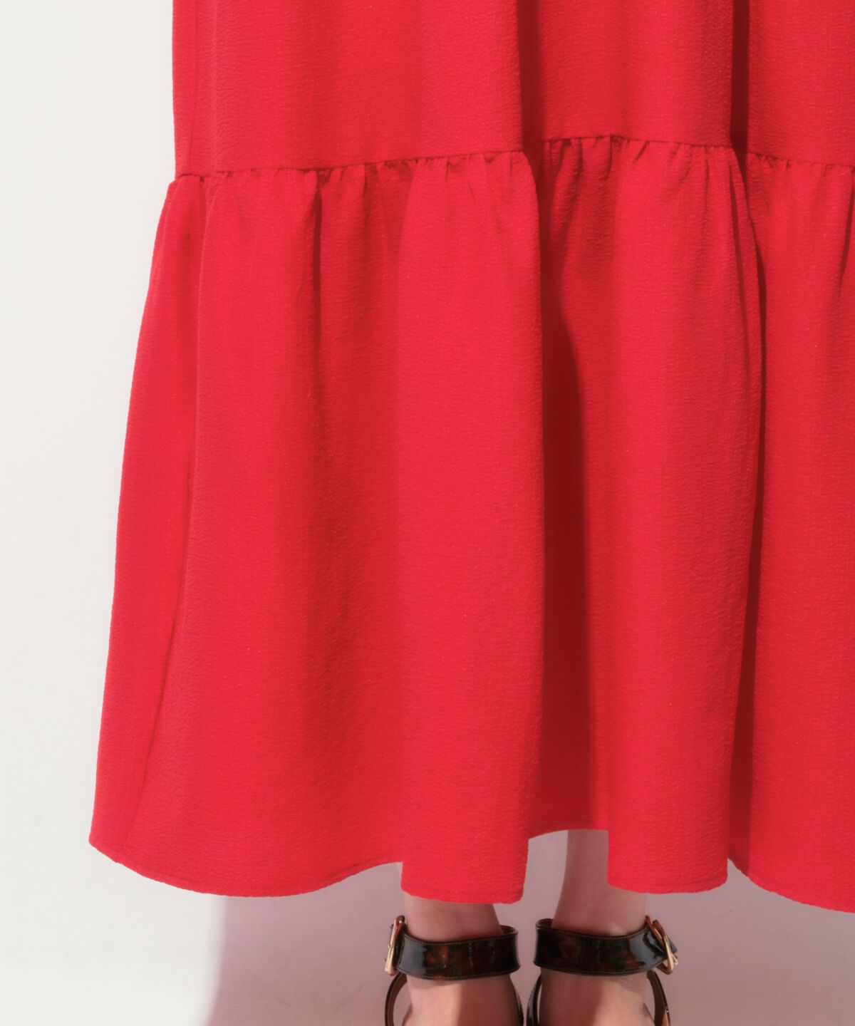 WILLSELECTION「ボリューム袖ティアードワンピース」|ワンピース|