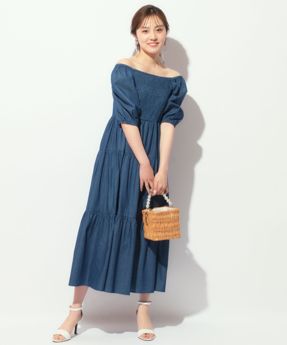 WILLSELECTION「ボリューム袖ティアードワンピース」|ワンピース|