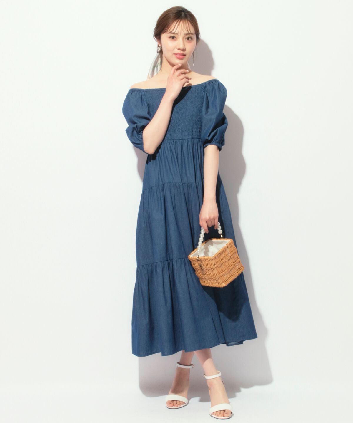 WILLSELECTION「ボリューム袖ティアードワンピース」|ワンピース|