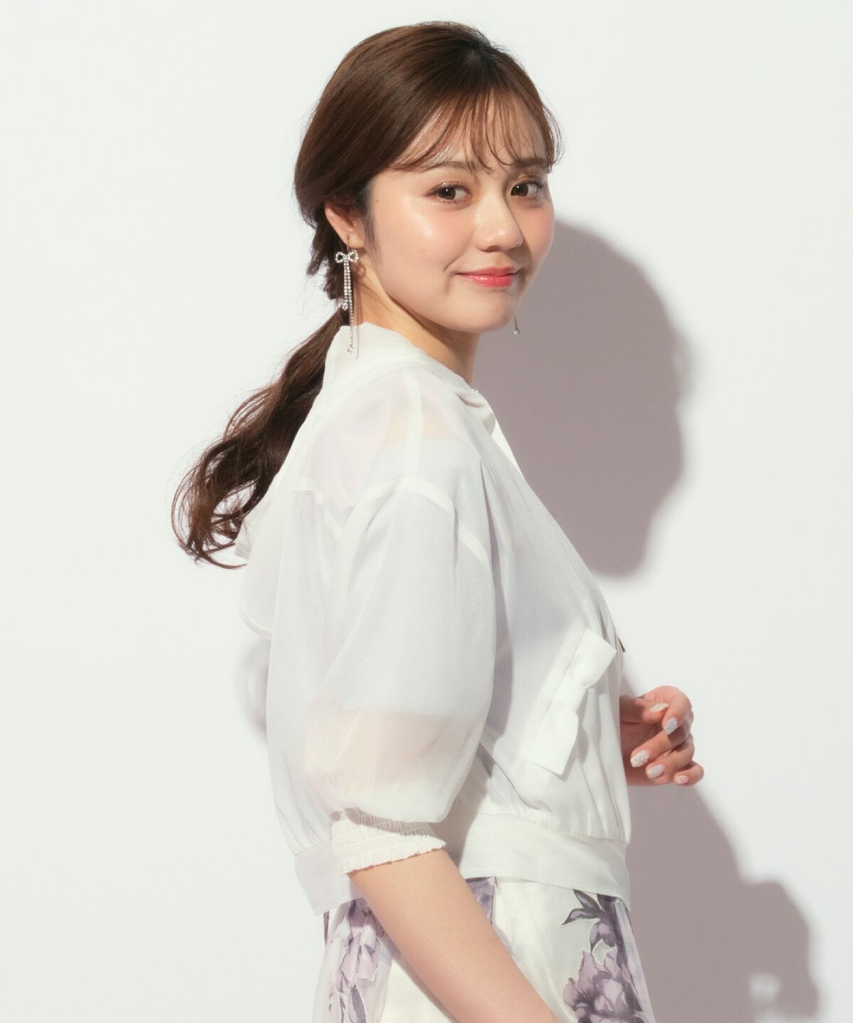 WILLSELECTION「リボンポケットシアーブルゾン」|ブルゾン・スタジャン|