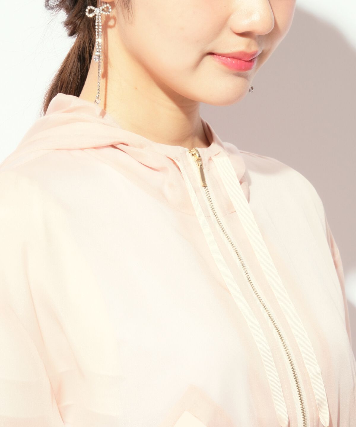 WILLSELECTION「リボンポケットシアーブルゾン」|ブルゾン・スタジャン|