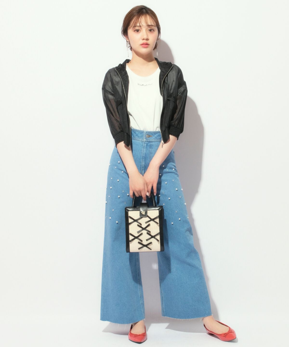 WILLSELECTION「リボンポケットシアーブルゾン」|ブルゾン・スタジャン|