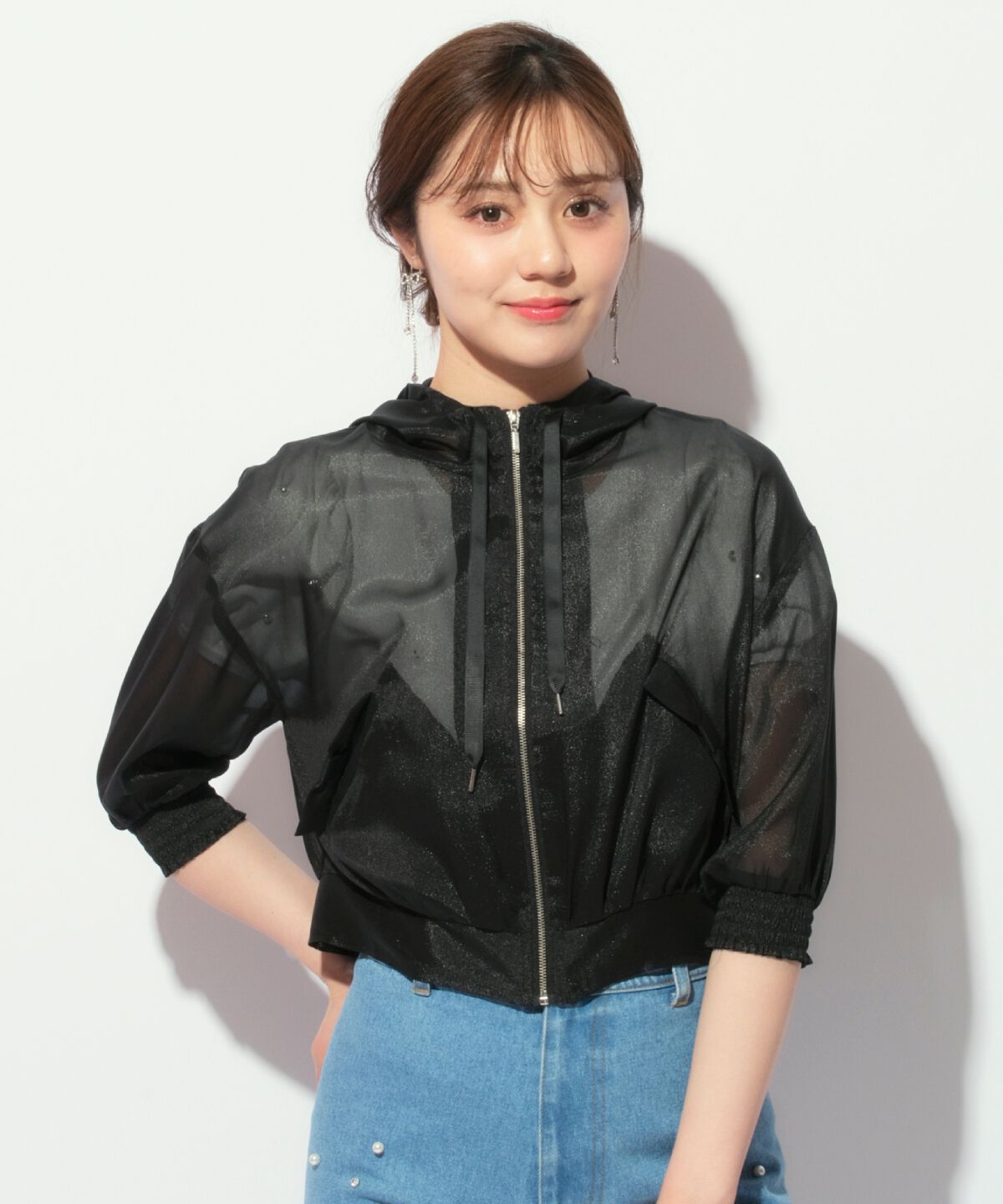 WILLSELECTION「リボンポケットシアーブルゾン」|ブルゾン・スタジャン|