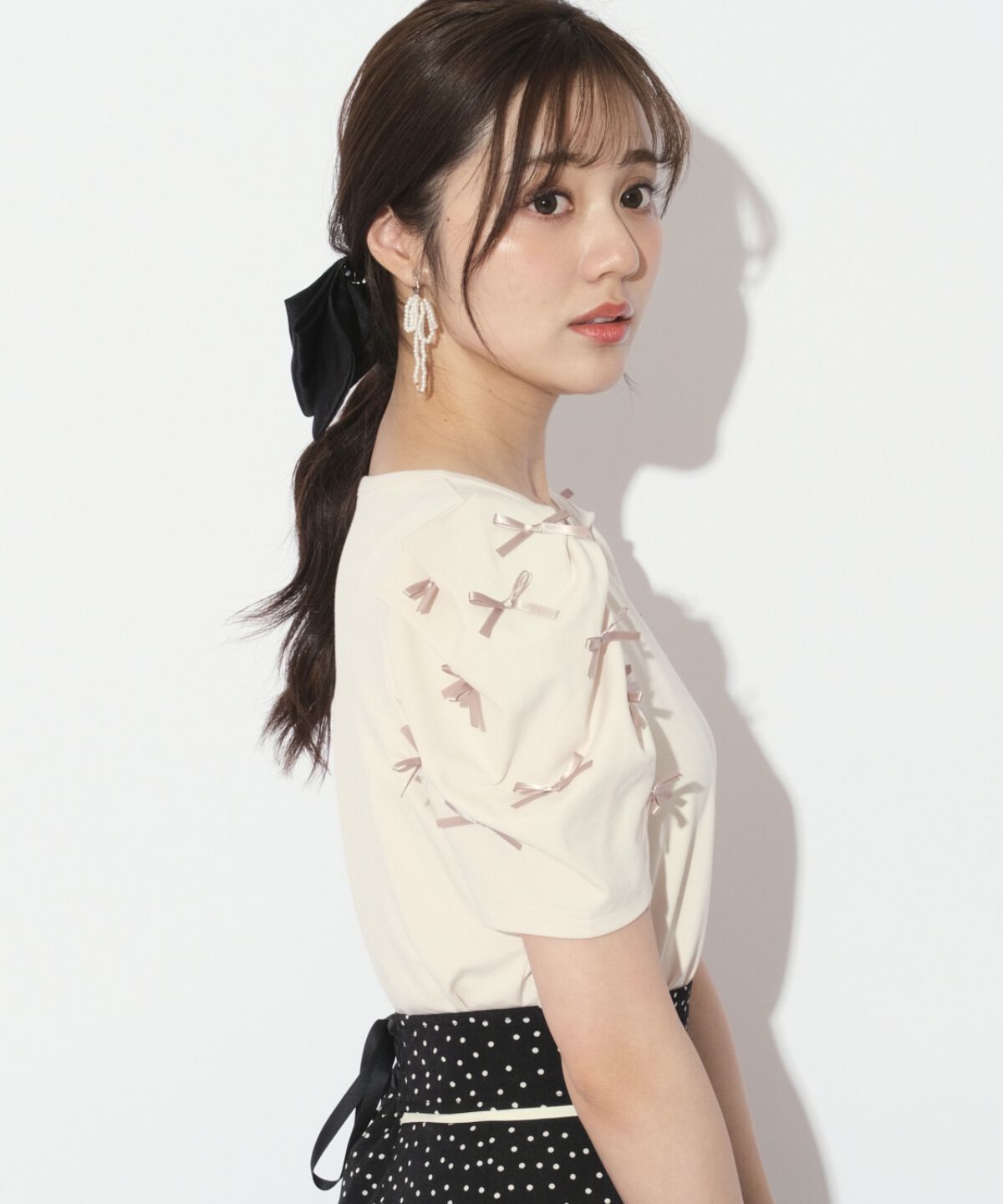 WILLSELECTION「メニーリボントップス」|Tシャツ・カットソー|