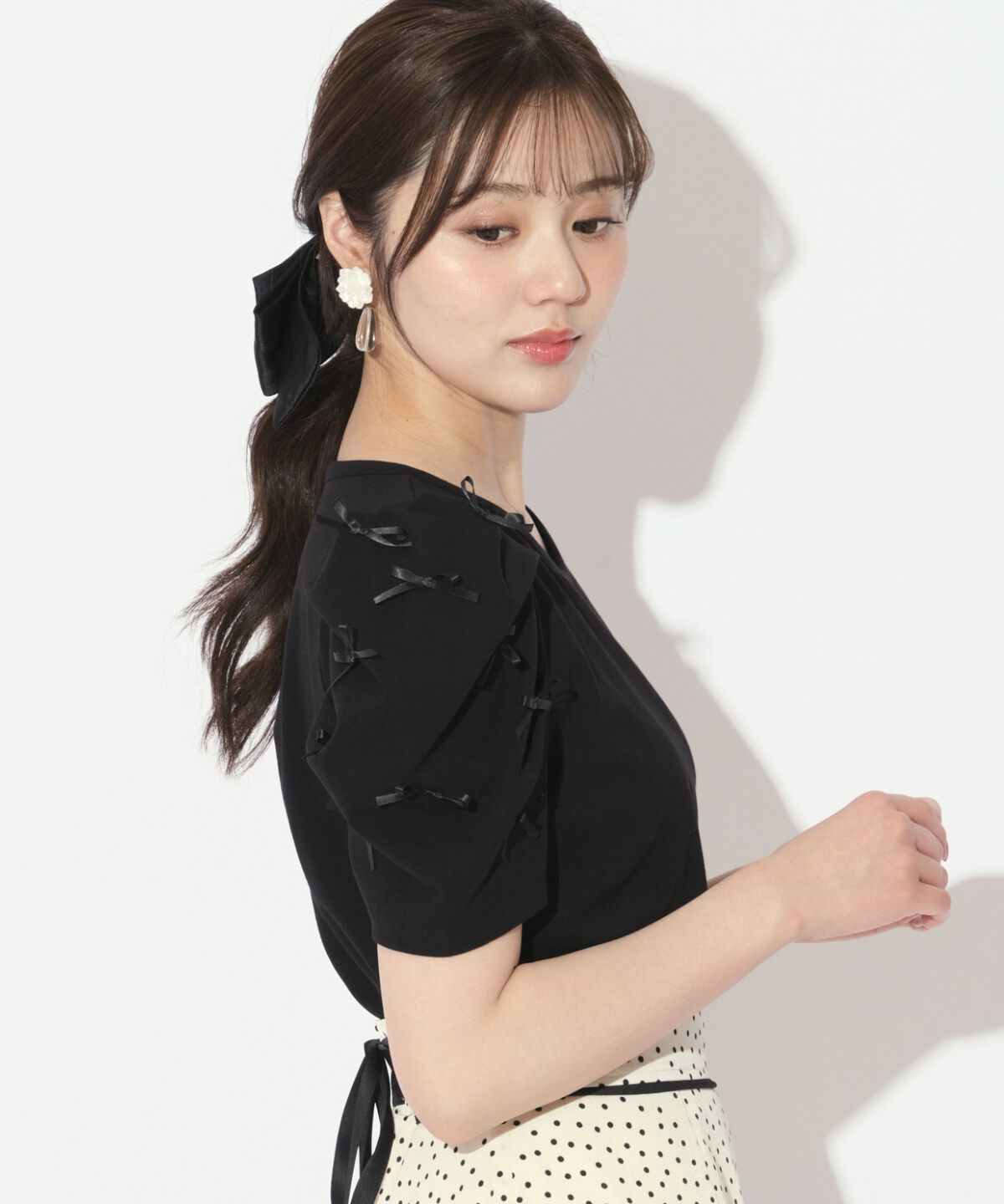 WILLSELECTION「メニーリボントップス」|Tシャツ・カットソー|