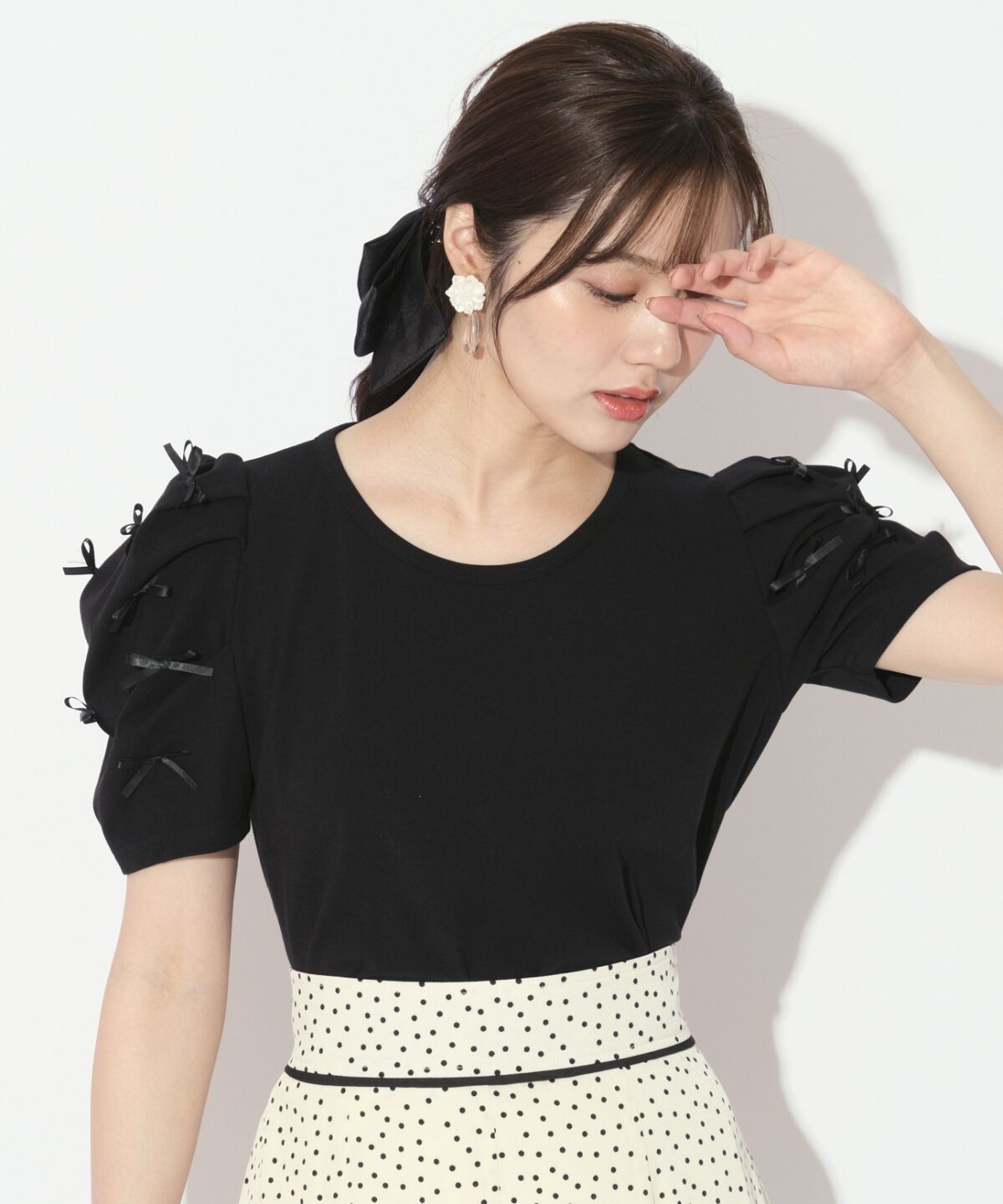 WILLSELECTION「メニーリボントップス」|Tシャツ・カットソー|