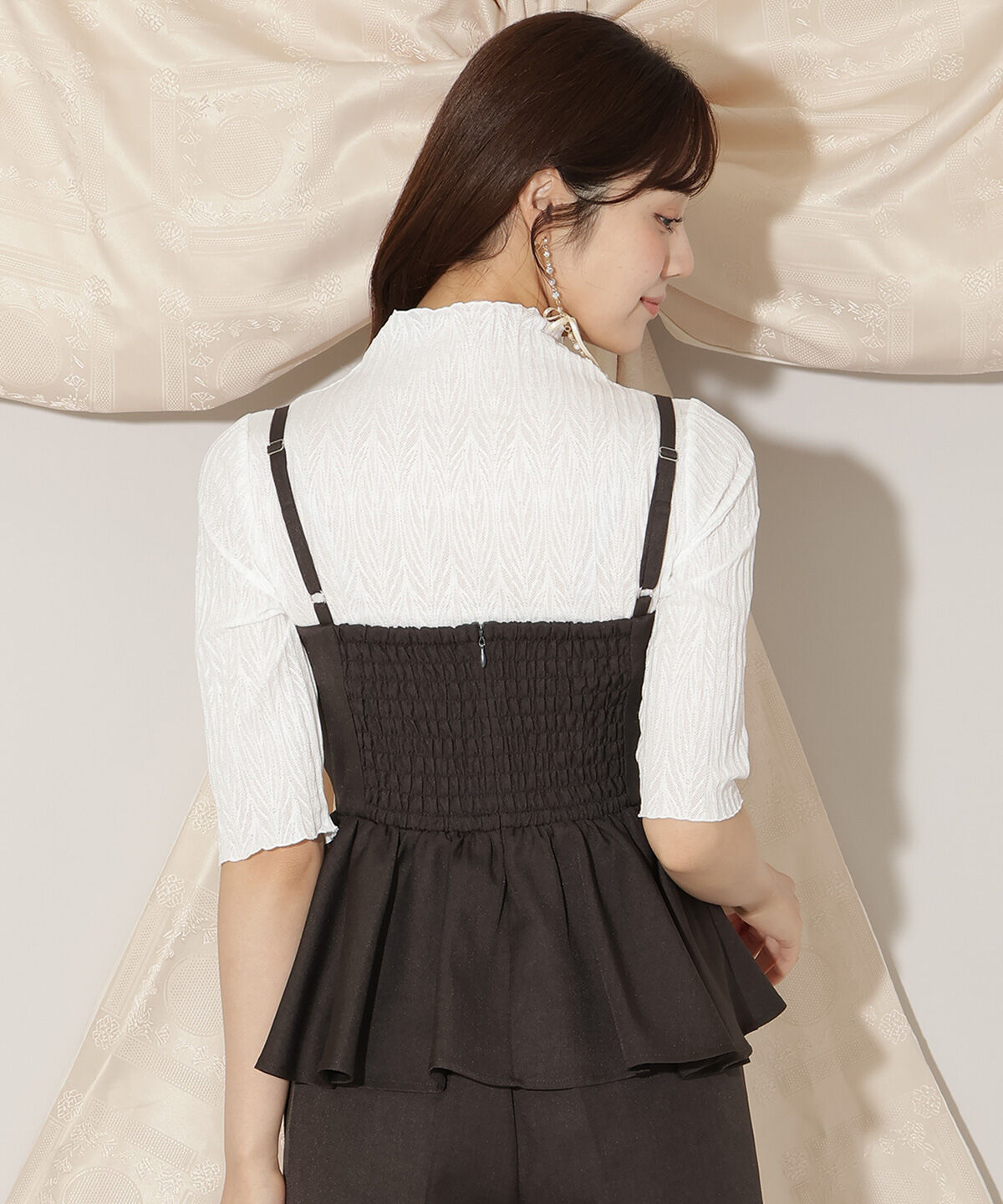 WILLSELECTION「リボンペプラムビスチェ」|その他|