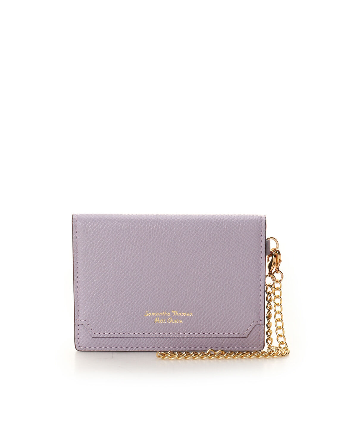 Samantha Thavasa Petit Choice「インサイドバイカラー パスケース」|定期入れ|ラベンダー