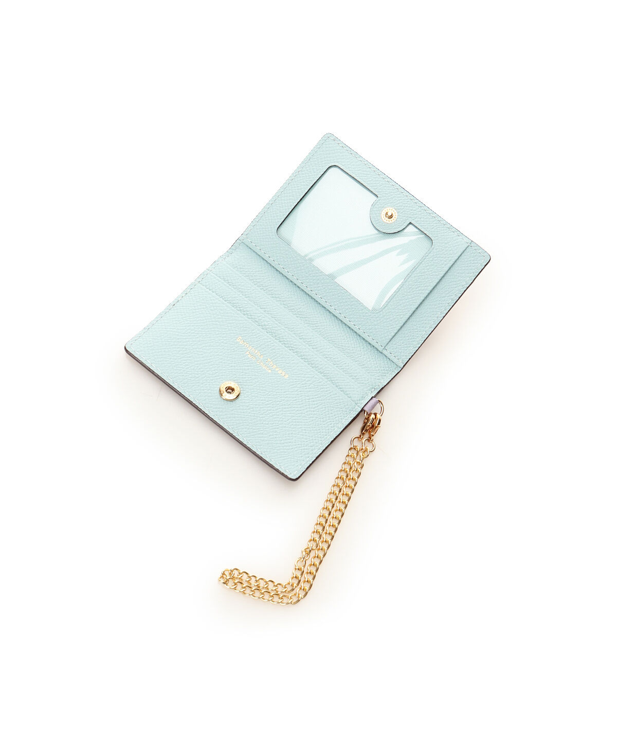 Samantha Thavasa Petit Choice「インサイドバイカラー パスケース」|定期入れ|