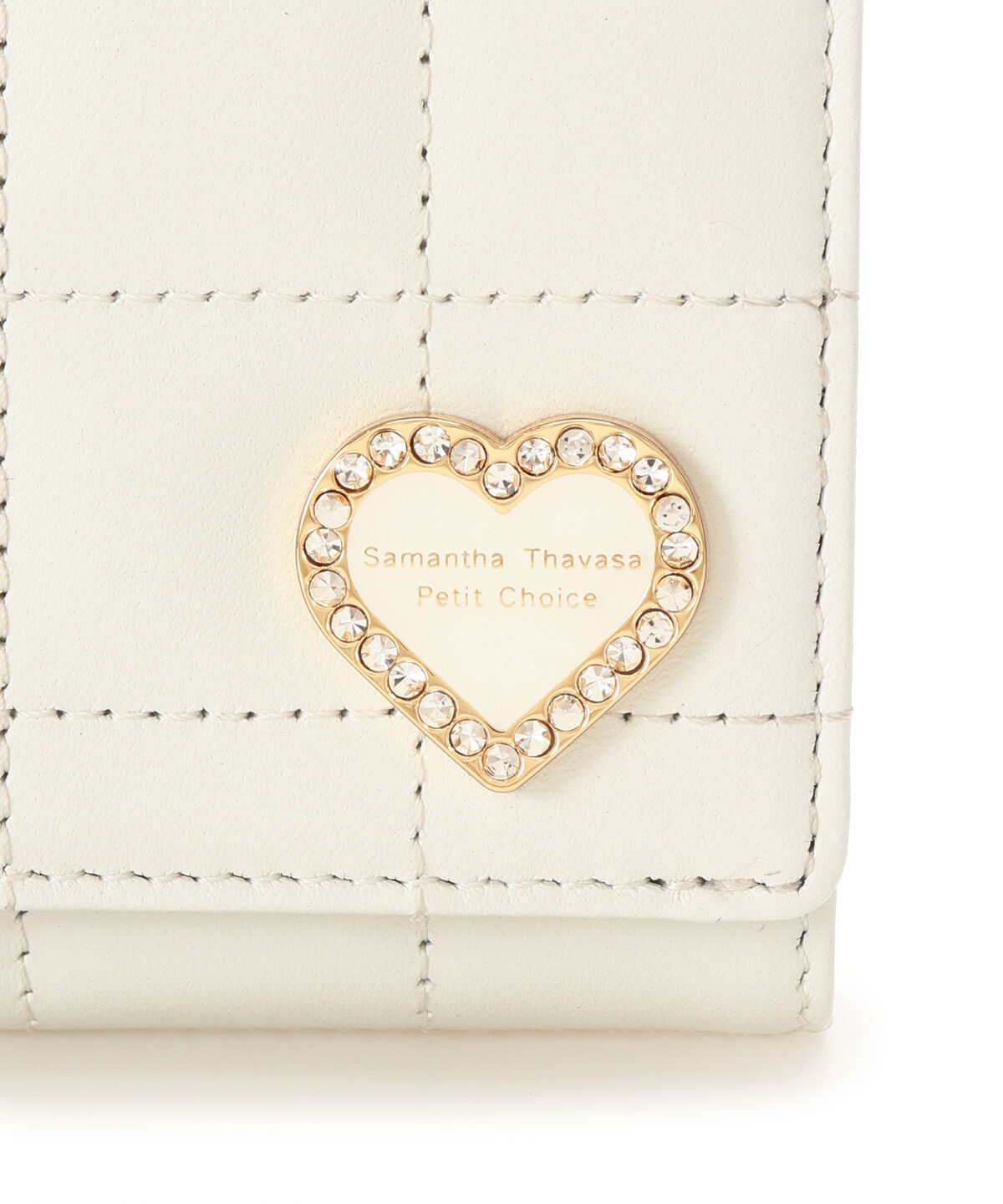 Samantha Thavasa Petit Choice「スムースキルティング　折財布」|財布|