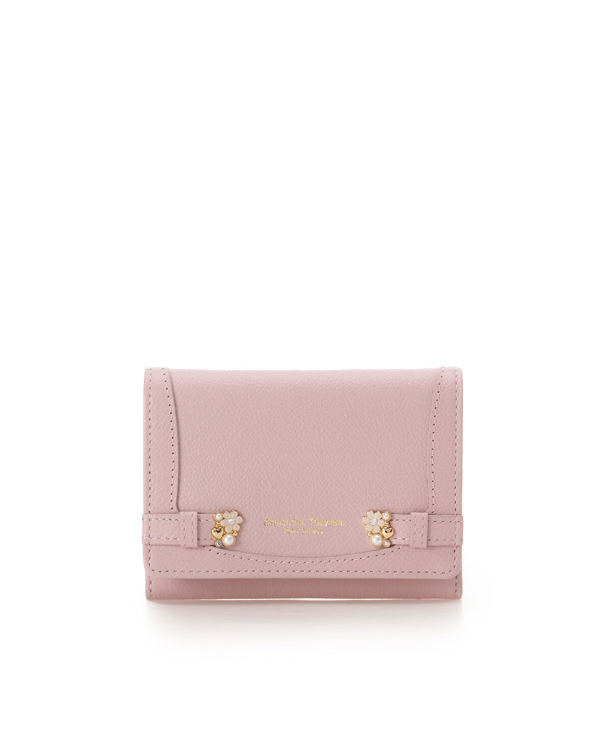 Samantha Thavasa Petit Choice「サイドブローチ マルチケース」|コインケース|ピンク