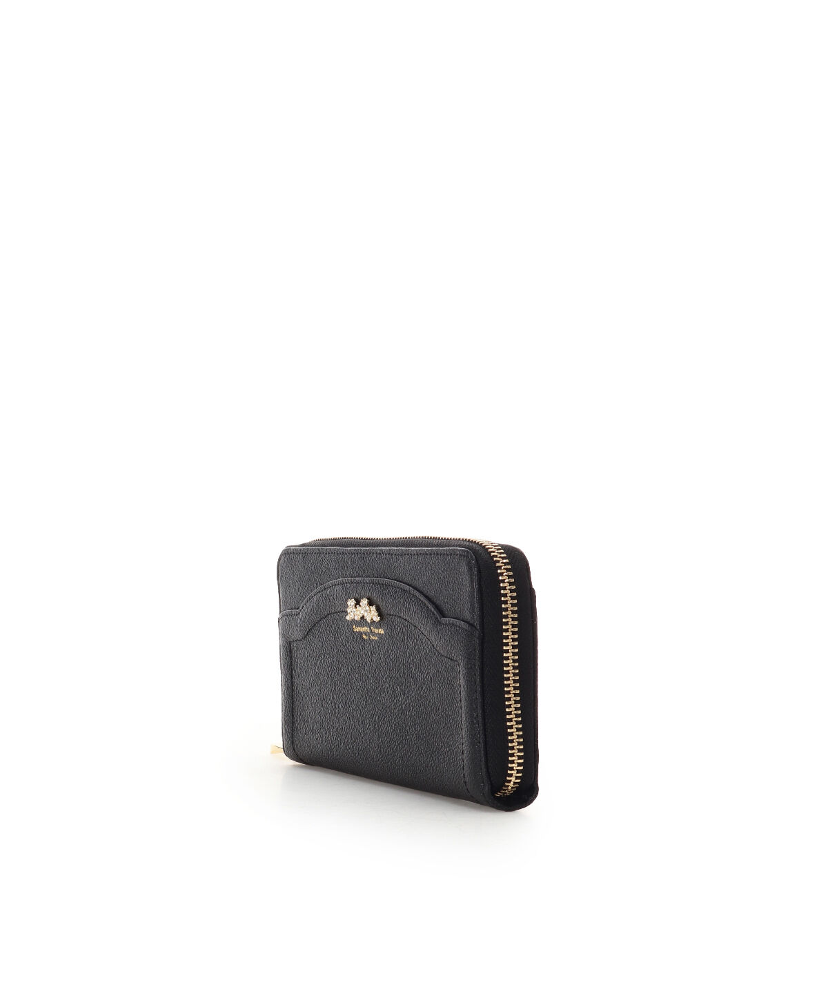 Samantha Thavasa Petit Choice「ラメフラワービジュー 長財布」|財布|