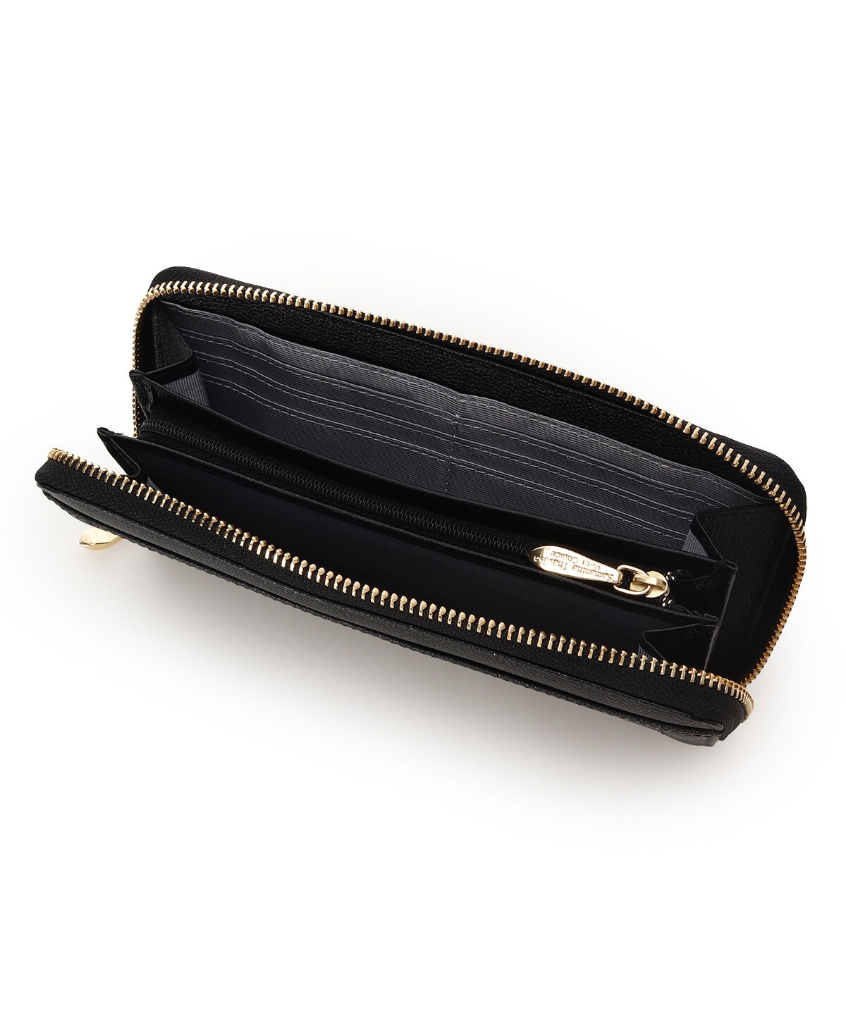 Samantha Thavasa Petit Choice「ラメフラワービジュー 長財布」|財布|