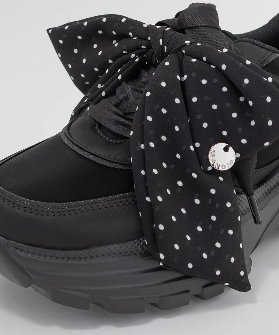  「2WAY スカーフリボンボリュームスニーカー」|スニーカー|