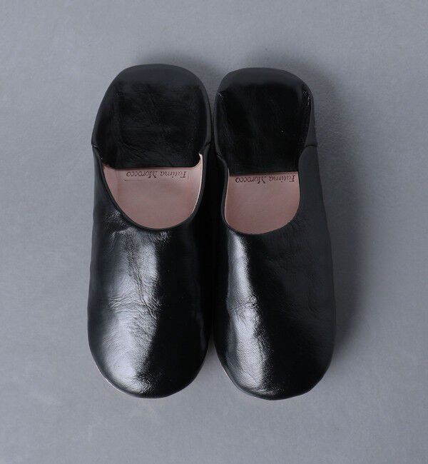 Style for Living「＜Fatima Morocco＞シンプル バブーシュ」|ルームシューズ|BLACK