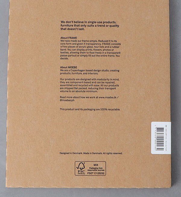Style for Living「＜MOEBE＞FRAME A4」|その他|