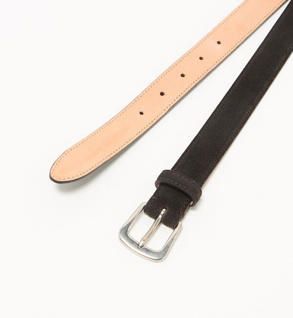 UNITED ARROWS「＜SOVEREIGN＞ イタリアン スエード ベルト」|ベルト|