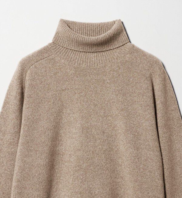 UNITED ARROWS「ウール カシミヤ ミドルゲージ タートルネック ニット」|ニット・セーター|