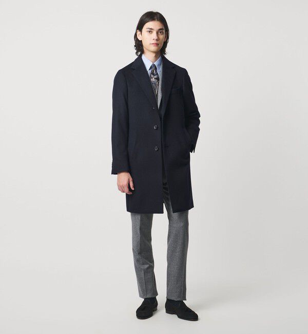 UNITED ARROWS「ウール カシミヤ ビーバーチェスターコート」|チェスターコート|