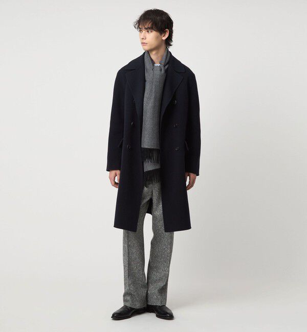 UNITED ARROWS「カシミヤ リバーシブル ヘリンボーン マフラー」|マフラー|