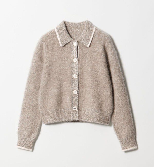 UNITED ARROWS「フォックスカシミヤ ニットポロ カーディガン」|カーディガン|