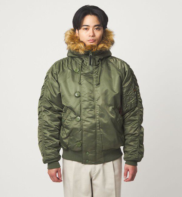 UNITED ARROWS green label relaxing「＜ALPHA INDUSTRIES＞N-2B ショート フライトジャケット」|ミリタリージャケット|
