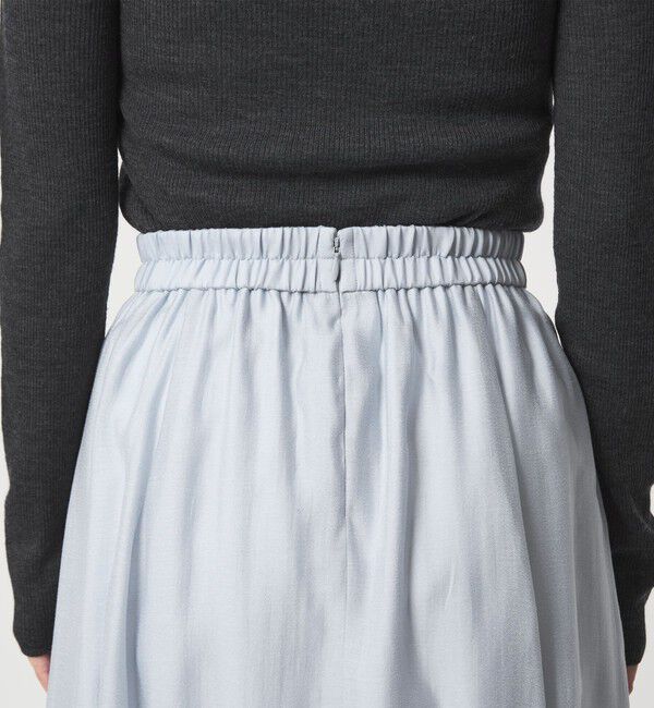 UNITED ARROWS green label relaxing「［size SHORTあり］エアリーギャザー スカート」|フレア|